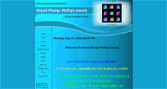 Desktop Screenshot of poundplungephillipscounty.com